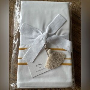 Serena & Lily Soho Sham Ochre standard